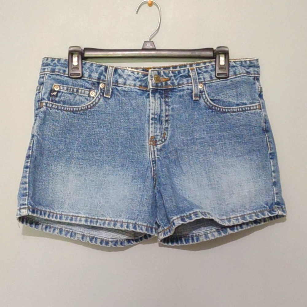 Y2K Size 9/10 Aeropostale Denim Jean Shorts Cotton Denim Vintage Classic